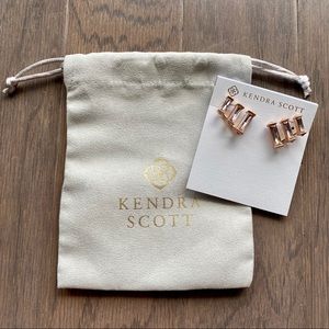 Kendra Scott Brooks Rose Gold Ear Climbers